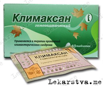 Климаксан Климаксан гомеопатический фото